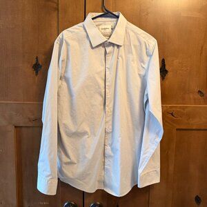 Goodfellow Standard Fit Longsleeve Button-down Dress Shirt Mens L 16-16 1/2